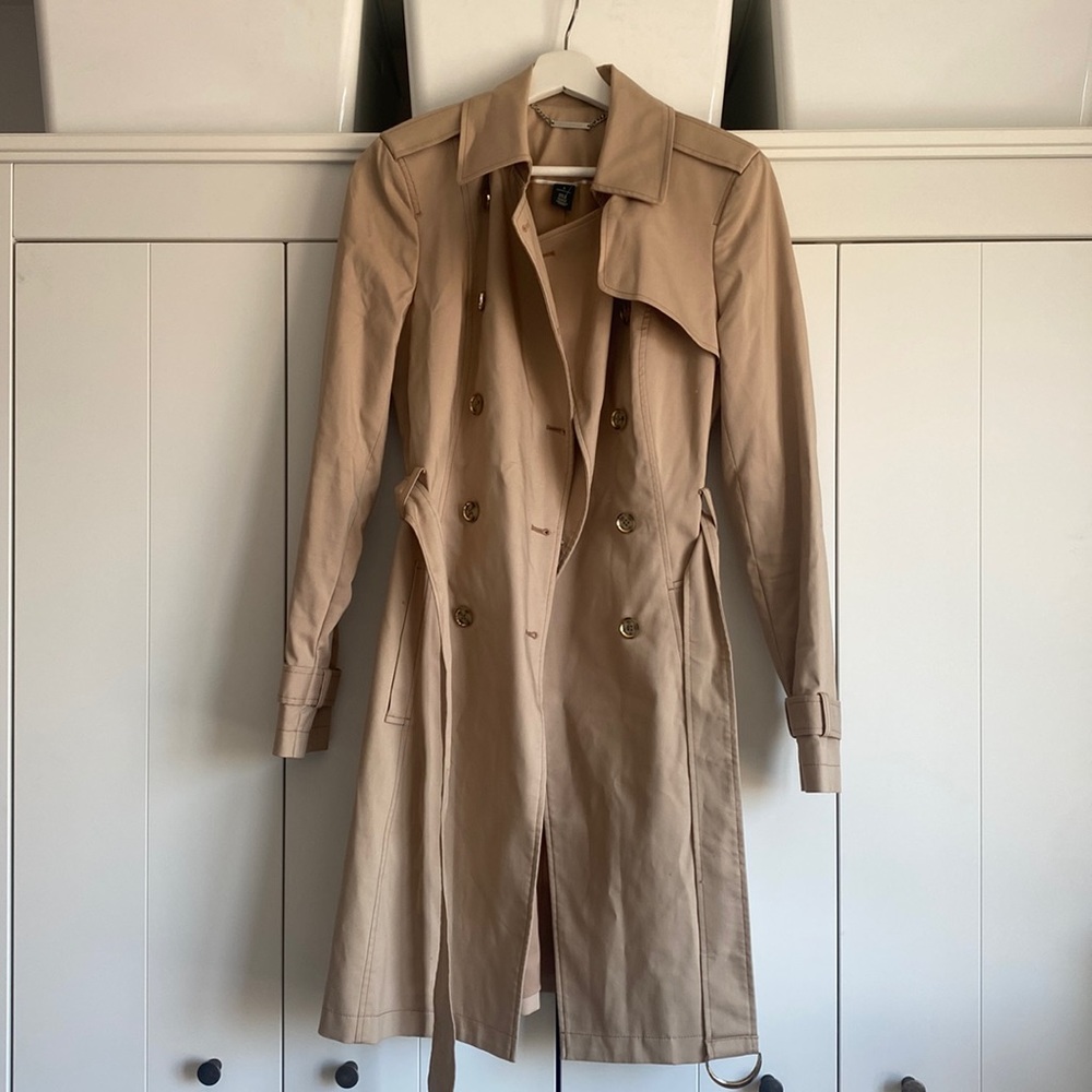 Classic Beige trench coat